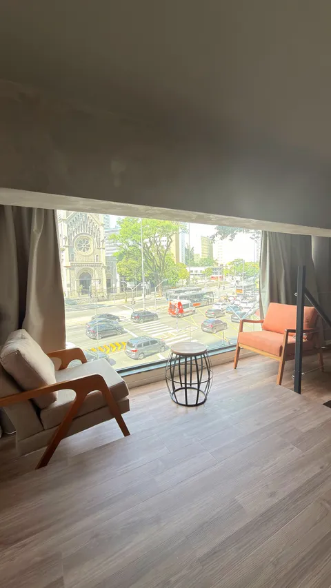 Loft at Heritage X, with a mezzanine and high ceilings