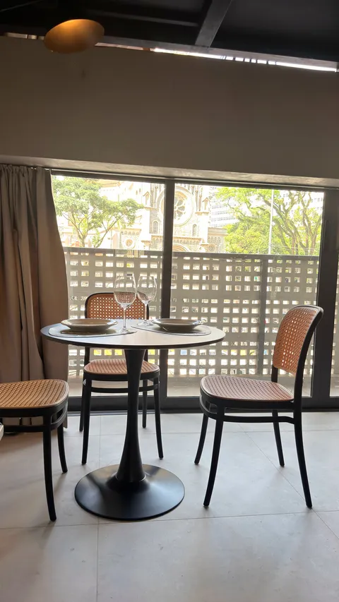 Loft at Heritage X, with a mezzanine and high ceilings