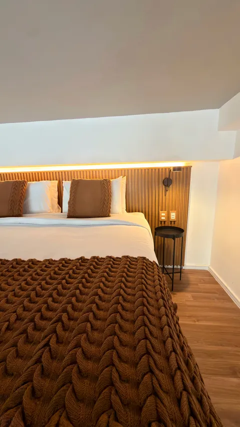 Loft at Heritage X, with a mezzanine and high ceilings