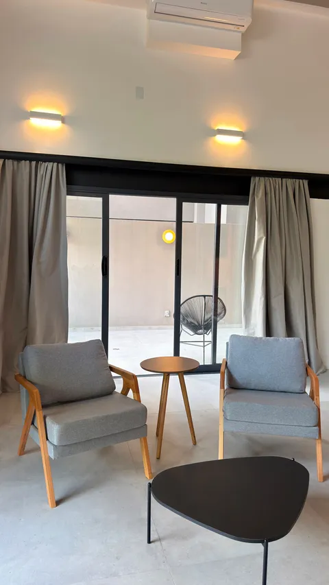Loft at Heritage X, with a mezzanine and high ceilings