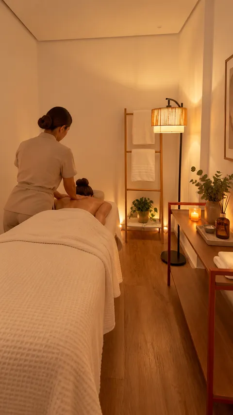 Massage room at Heritage X