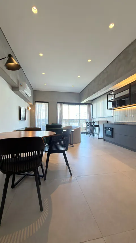 Two-bedroom Master Apartment at Heritage X, with a living area, kitchen and balcony