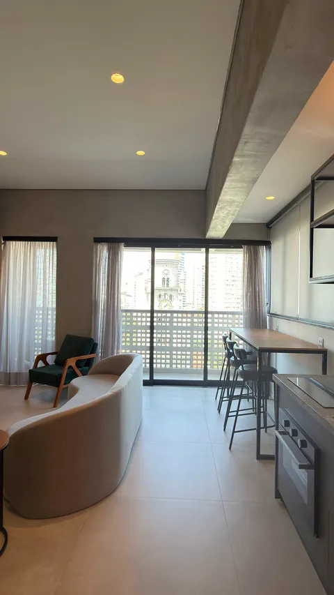 Two-bedroom Master Apartment at Heritage X, with a living area, kitchen and balcony