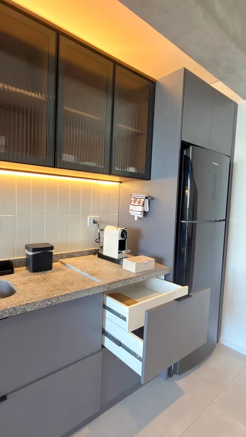 Two-bedroom Master Apartment at Heritage X, with a living area, kitchen and balcony