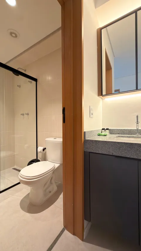 Two-bedroom Master Apartment at Heritage X, with a living area, kitchen and balcony