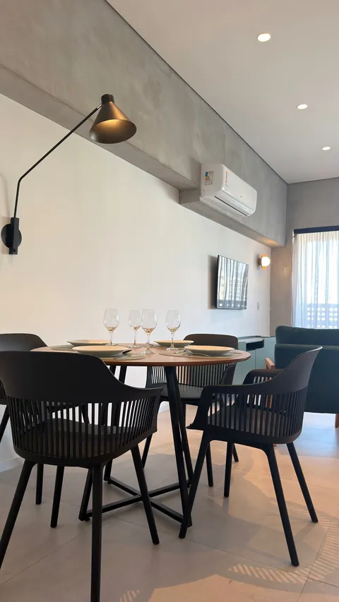 Two-bedroom Master Apartment at Heritage X, with a living area, kitchen and balcony