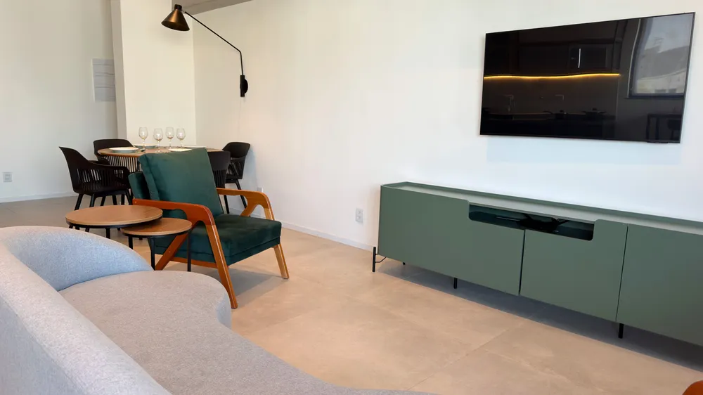 Two-bedroom Master Apartment at Heritage X, with a living area, kitchen and balcony